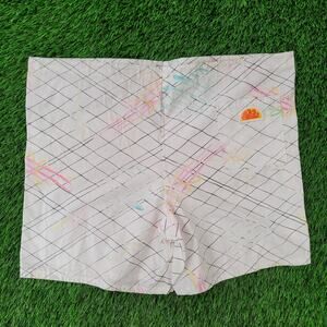 Vintage 80s Sundek Swim Shorts Large 20x6 Boxy White